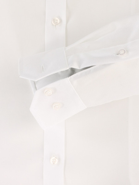 VENTI Slim Fit Hemd Weiß Stehkragen Easy Care  - Ansicht 2