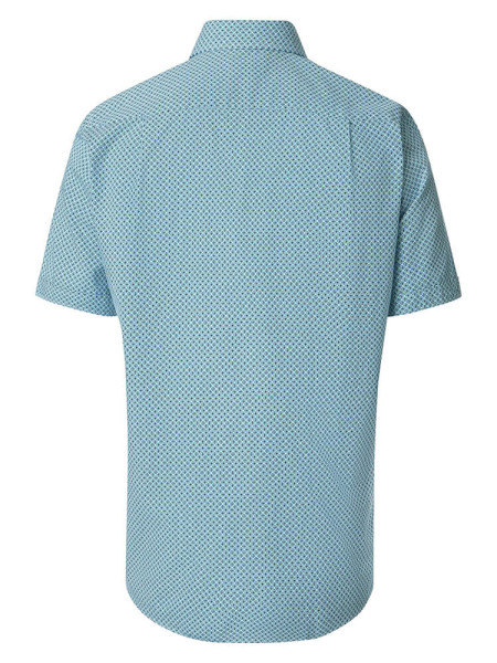 REDMOND Comfort Fit Hemd Grün Kent Print