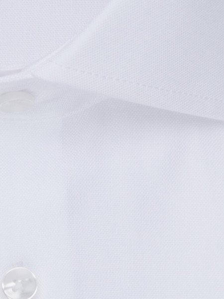 SEIDENSTICKER Slim Fit Hemd Weiß Haifisch Oxford - Ansicht 3