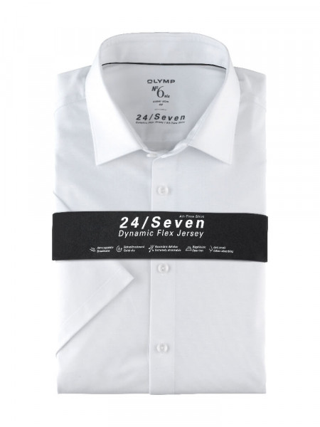 OLYMP No. Six 24/Seven super slim Jerseyhemd