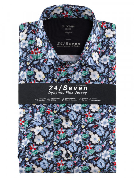 OLYMP Luxor modern fit Jerseyhemd