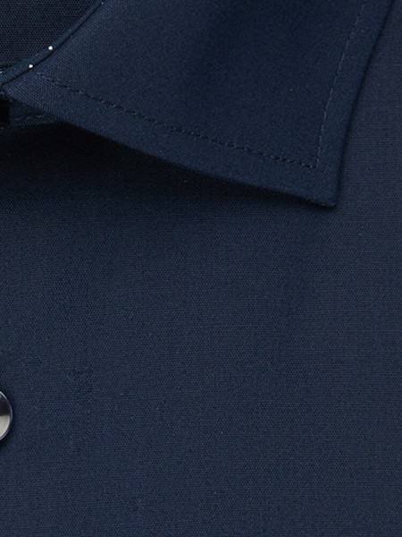 SEIDENSTICKER Slim Fit Hemd Marine Business Kent Popeline - Ansicht 3