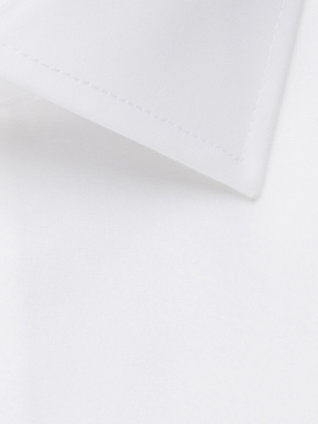 SEIDENSTICKER Regular Fit Hemd Weiß Business Kent Popeline - Ansicht 3