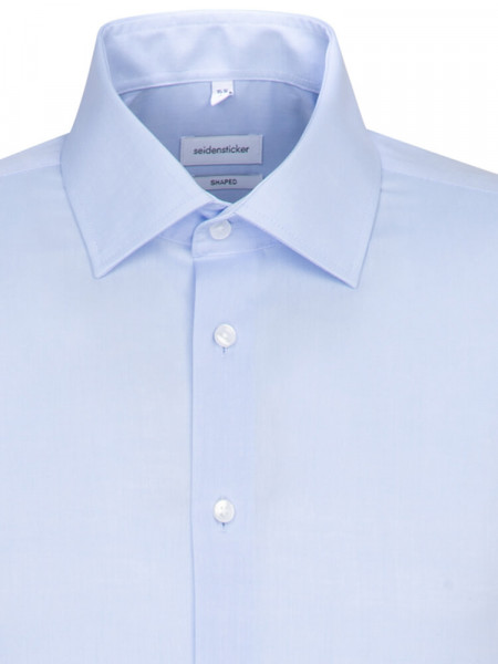 SEIDENSTICKER Tailored Fit Hemd Hellblau Business Kent Chambray - Ansicht 2