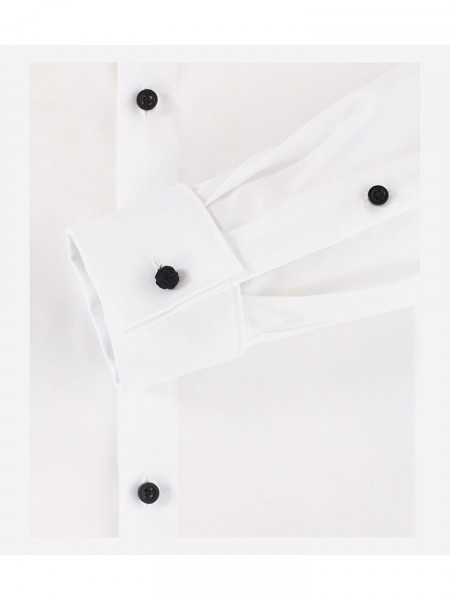 VENTI Regular Fit Hemd Weiß Kent Popeline - Ansicht 2