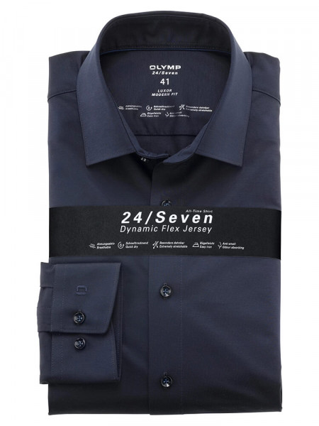 OLYMP Luxor 24/Seven modern fit Jerseyhemd