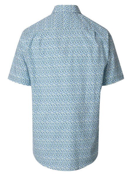 CASAMODA Comfort Fit Hemd Grün Button-Down Easy Care