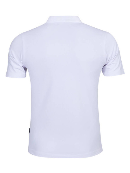 HAJO Poloshirt Weiß Piqué