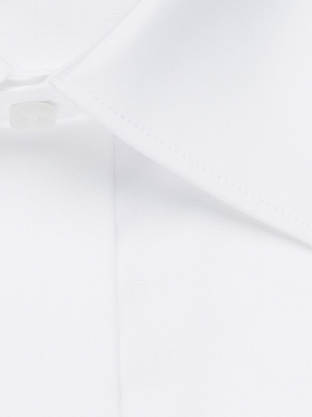 SEIDENSTICKER Regular Fit Hemd Weiß Business Kent Popeline - Ansicht 3