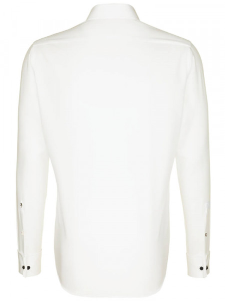 SEIDENSTICKER Tailored Fit Hemd Hellbeige Business Kent Popeline