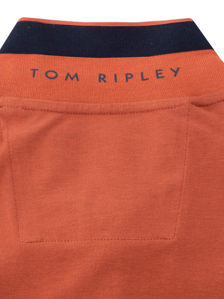 TOM RIPLEY Poloshirt Orange Extrafeine Qualität - Ansicht 1