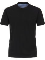 T-shirt Redmond REGULAR FIT JERSEY noir avec col Col rond en coupe classique