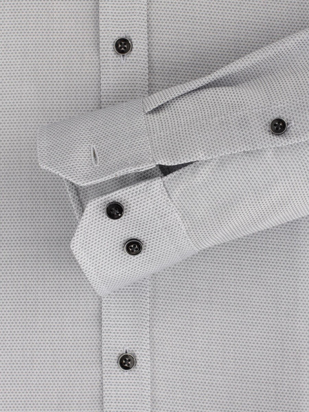 VENTI Slim Fit Hemd Grau Kent Easy Care  - Ansicht 2