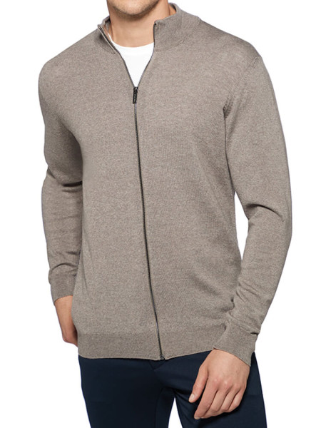 TOM RIPLEY regular fit Strickjacke