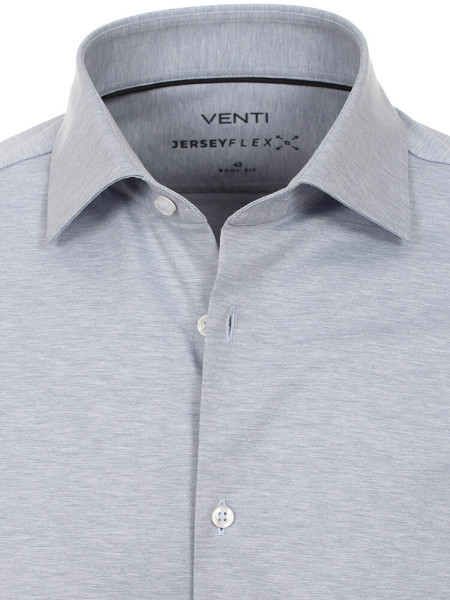 VENTI Slim Fit Hemd Hellblau Kent Jersey - Ansicht 1