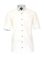 Redmond Hemd REGULAR FIT FEIN OXFORD weiss mit Button Down Kragen in klassischer Schnittform