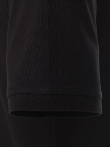 CASAMODA Poloshirt Schwarz Piqué - Ansicht 2