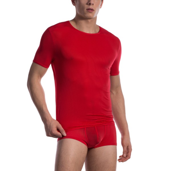 Olaf Benz &quot;RED 1201&quot; rotes T-Shirt