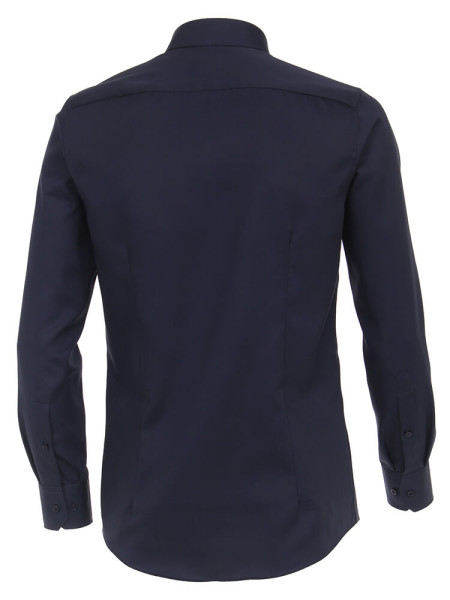 VENTI Regular Fit Hemd Marine Kent Twill