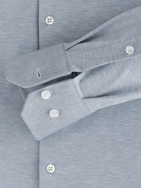 VENTI Regular Fit Hemd Hellblau Kent Jersey - Ansicht 2