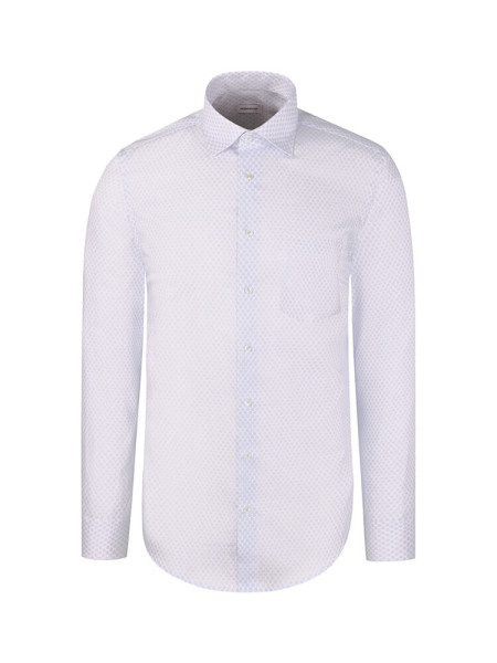 SEIDENSTICKER Regular Fit Hemd Hellblau New Kent Struktur