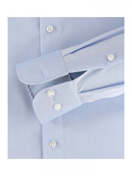 CASAMODA Comfort Fit Hemd Hellblau Kent Popeline - Ansicht 2