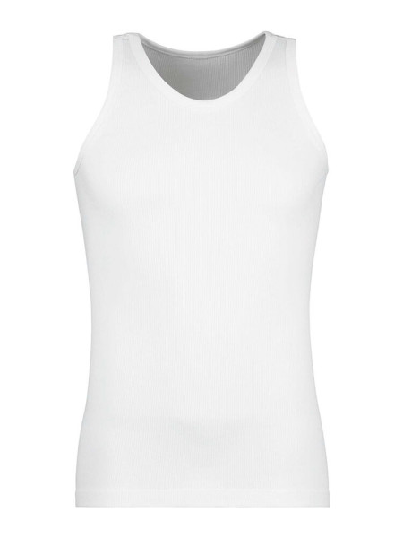 HUBER Cotton Double Rib Achselhemd