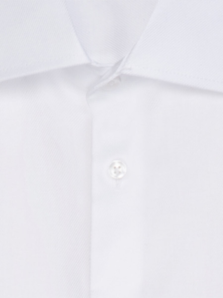 SEIDENSTICKER Regular Fit Hemd Weiß Business Kent Twill