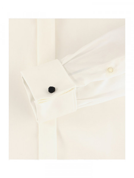 VENTI Regular Fit Hemd Hellbeige Kläppchen Popeline - Ansicht 2