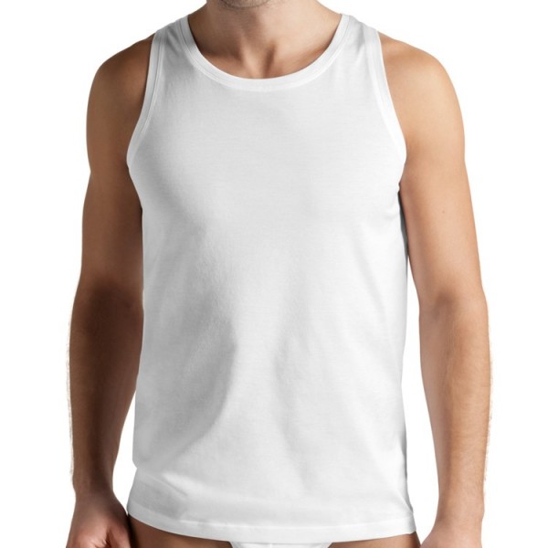 Hanro &quot;COTTON SPORTY&quot; weißes Tanktop