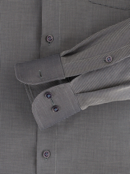 CASAMODA Comfort Fit Hemd Grün Kent Struktur - Ansicht 2