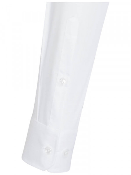 SEIDENSTICKER Slim Fit Hemd Weiß Business Kent Original - Ansicht 1