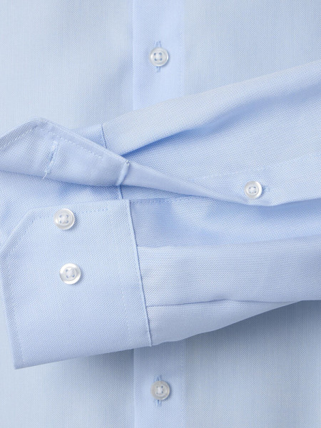 VENTI Regular Fit Hemd Hellblau Button-Down Fein Oxford - Ansicht 2