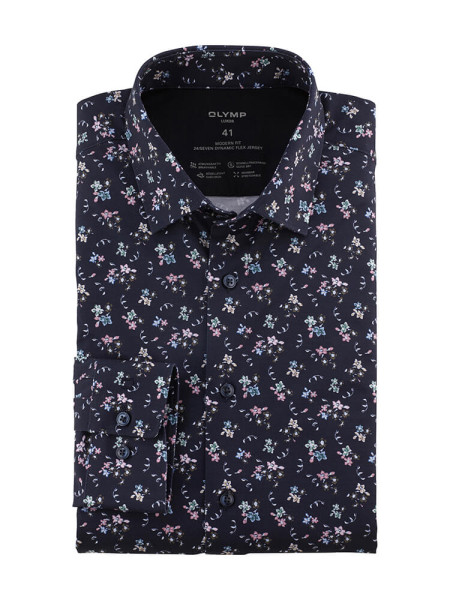 OLYMP Luxor 24/Seven modern fit Jerseyhemd