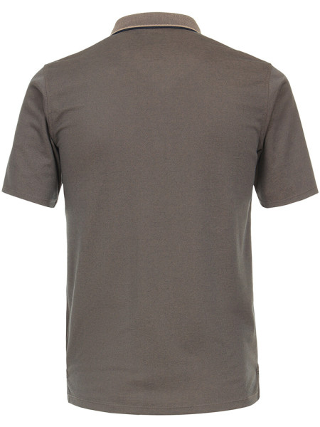 CASAMODA Poloshirt Braun Extrafeine Qualität
