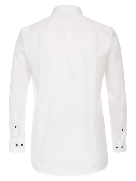 CASAMODA Comfort Fit Hemd Weiß Kent Struktur