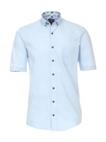 Redmond Hemd REGULAR FIT FEIN OXFORD hellblau mit Button Down Kragen in klassischer Schnittform