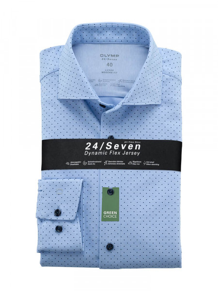 OLYMP Luxor 24/Seven modern fit Jerseyhemd