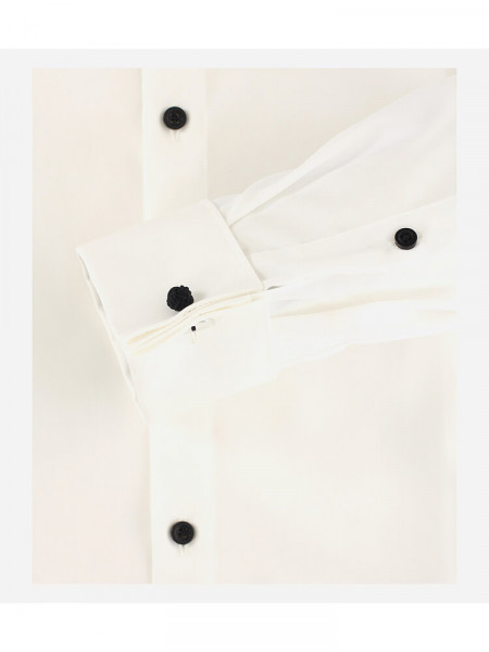 VENTI Regular Fit Hemd Hellbeige Kent Popeline - Ansicht 2