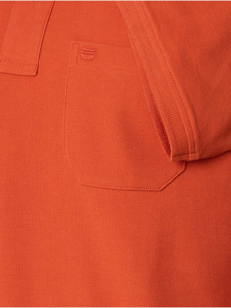REDMOND Poloshirt Orange Piqué - Ansicht 2