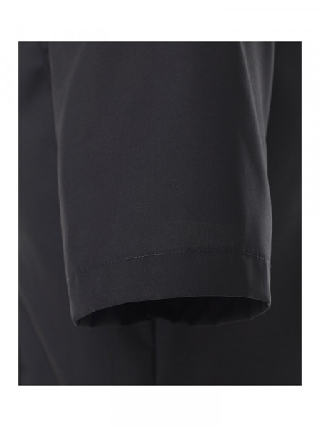 VENTI Regular Fit Hemd Schwarz Kent Popeline - Ansicht 2