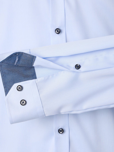 VENTI Slim Fit Hemd Hellblau Kent Twill - Ansicht 2