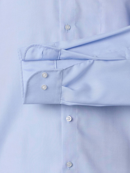 VENTI Comfort Fit Hemd Hellblau Button-Down Fein Oxford - Ansicht 2