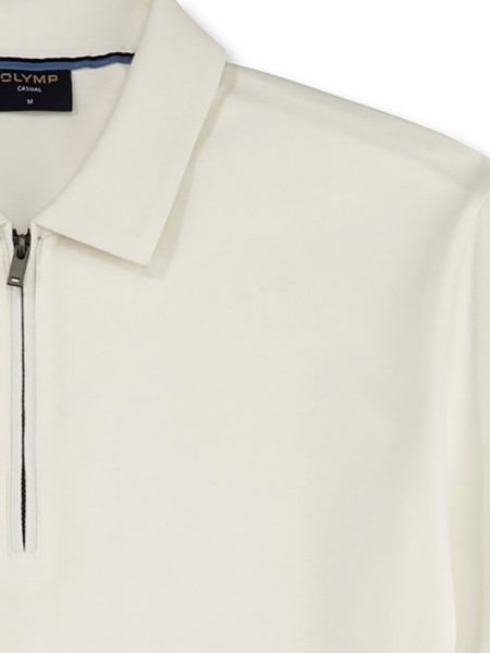 OLYMP Poloshirt Hellbeige Jersey