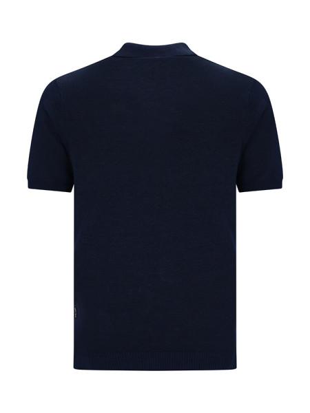 HAJO Poloshirt Marine Extrafeine Qualität