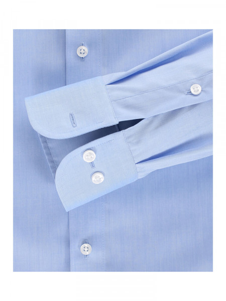 CASAMODA Regular Fit Hemd Hellblau Kent Popeline - Ansicht 2