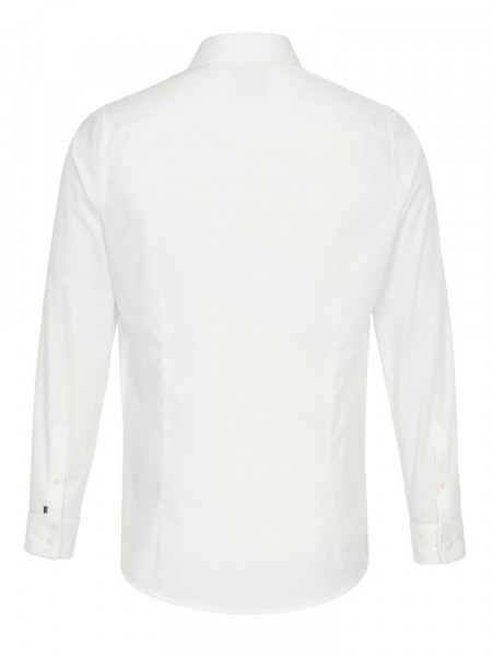 PURE Regular Fit Hemd Hellbeige Haifisch Popeline