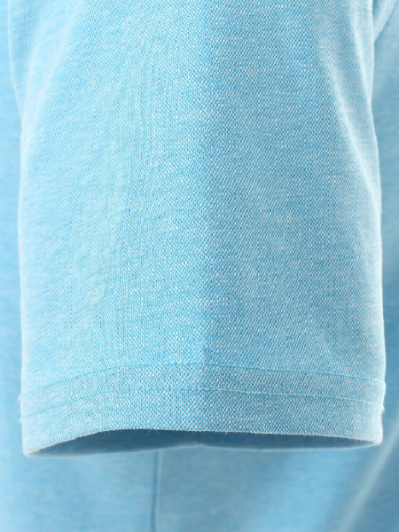 REDMOND Poloshirt Hellblau Piqué - Ansicht 2