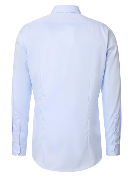 VENTI Slim Fit Hemd Hellblau Kent Popeline