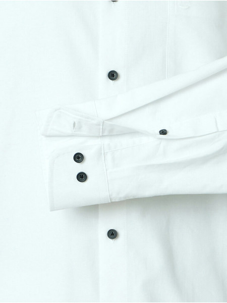 REDMOND Regular Fit Hemd Weiß Button-Down Fein Oxford - Ansicht 2